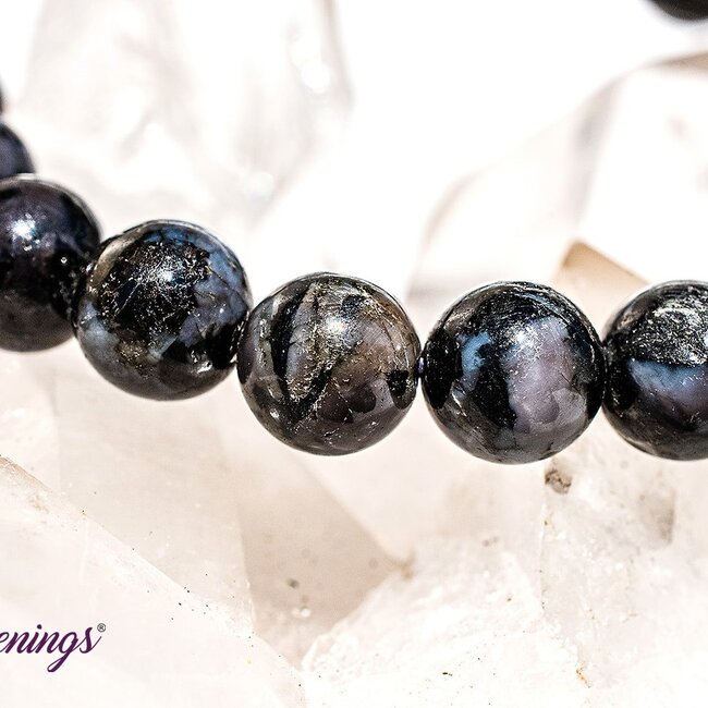 Indigo Gabbro (Mystic Merlinite) Bracelets - 8mm