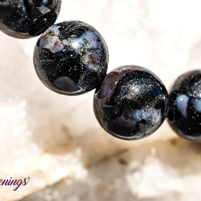 Indigo Gabbro (Mystic Merlinite) Bracelets - 8mm