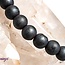 Matte Hematite Bracelets - 8mm