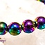 Rainbow Hematite Bracelet- 8mm