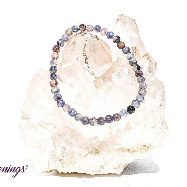 Iolite (Water Sapphire) Bracelets - (3 - 4mm) Mini