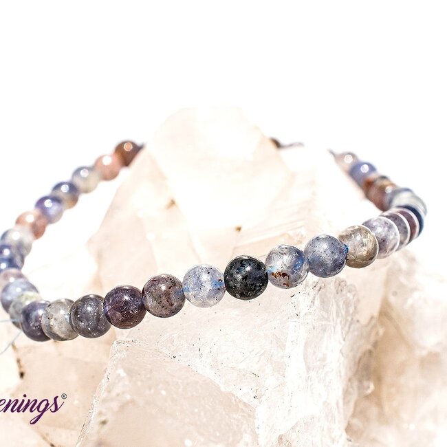 Iolite (Water Sapphire) Bracelets - (3 - 4mm) Mini