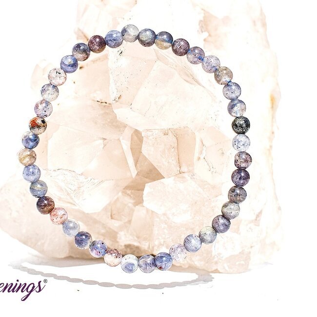 Iolite (Water Sapphire) Bracelets - (3 - 4mm) Mini