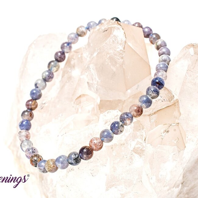 Iolite (Water Sapphire) Bracelets - (3 - 4mm) Mini