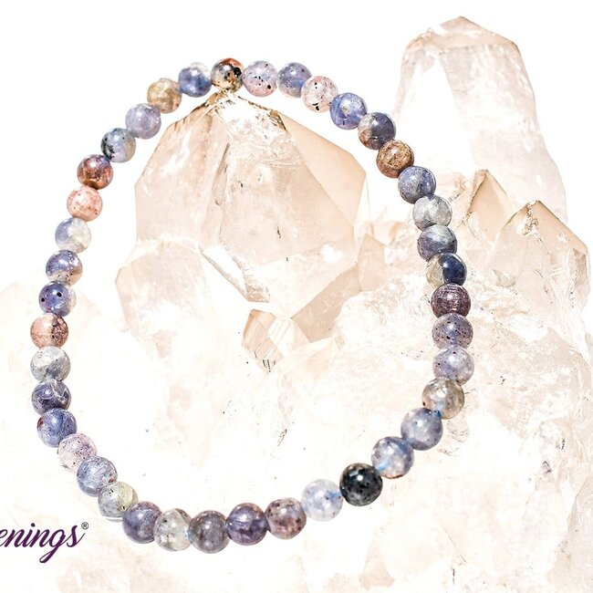 Iolite (Water Sapphire) Bracelets - (3 - 4mm) Mini