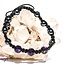 Amethyst & Hematite Bracelets - Shamballa Paracord Parachute - Adjustable