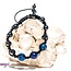 Lapis Lazuli & Hematite Bracelets - Shamballa Paracord Parachute - Adjustable