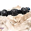 Lava Stone & Hematite Bracelets - Shamballa Paracord Parachute - Adjustable