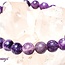 Lepidolite (Purple Mica) Bracelets - 8mm