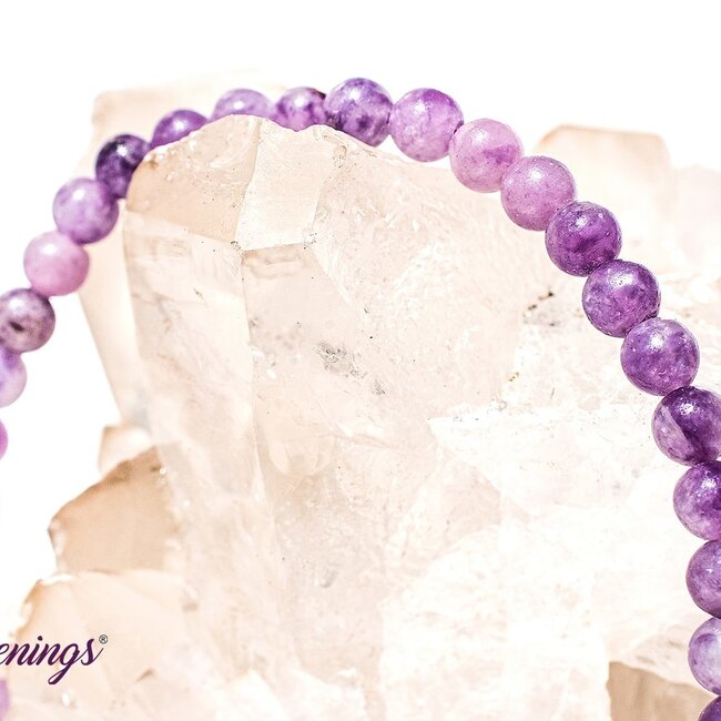 Lepidolite (Purple Mica) Bracelets - 4mm Mini