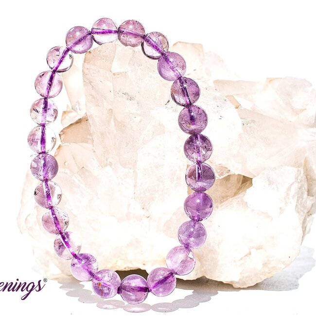 Lavender Amethyst Bracelets - 8mm