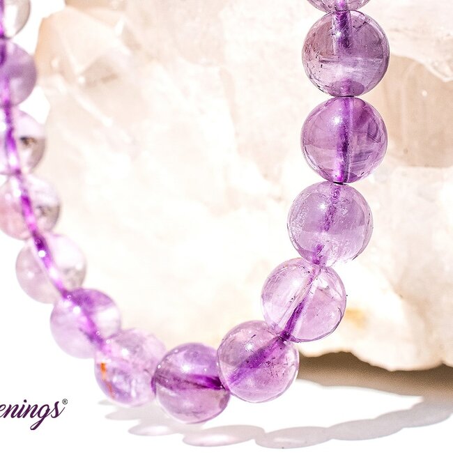 Lavender Amethyst Bracelets - 8mm