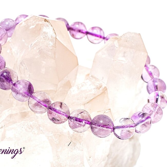 Lavender Amethyst Bracelets - 8mm
