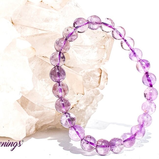 Lavender Amethyst Bracelets - 8mm