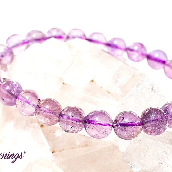 Lavender Amethyst Bracelets - 8mm