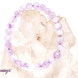 Lilac (Light) Amethyst Bracelets - 7-8mm