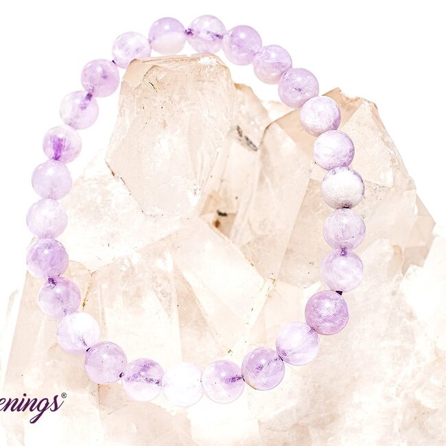 Lilac (Light) Amethyst Bracelets - 7-8mm