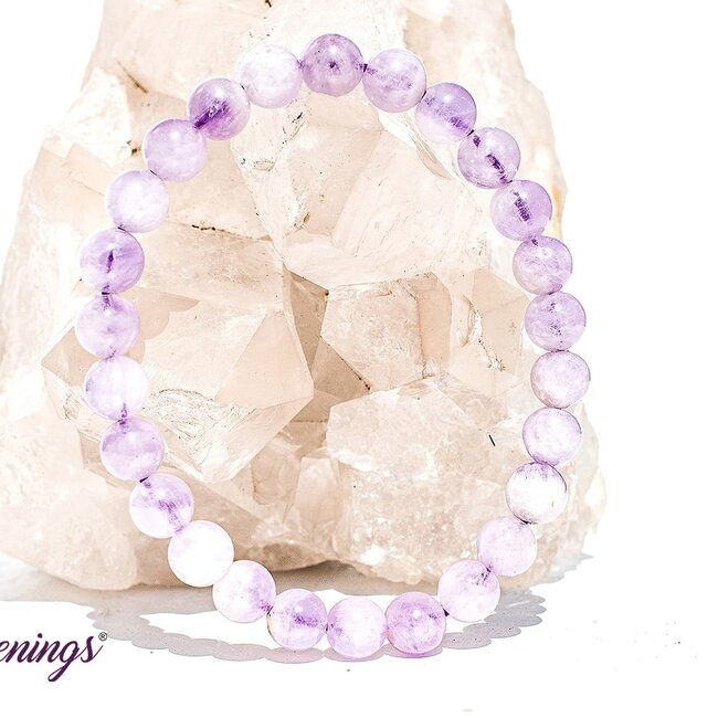 Lilac (Light) Amethyst Bracelets - 7-8mm