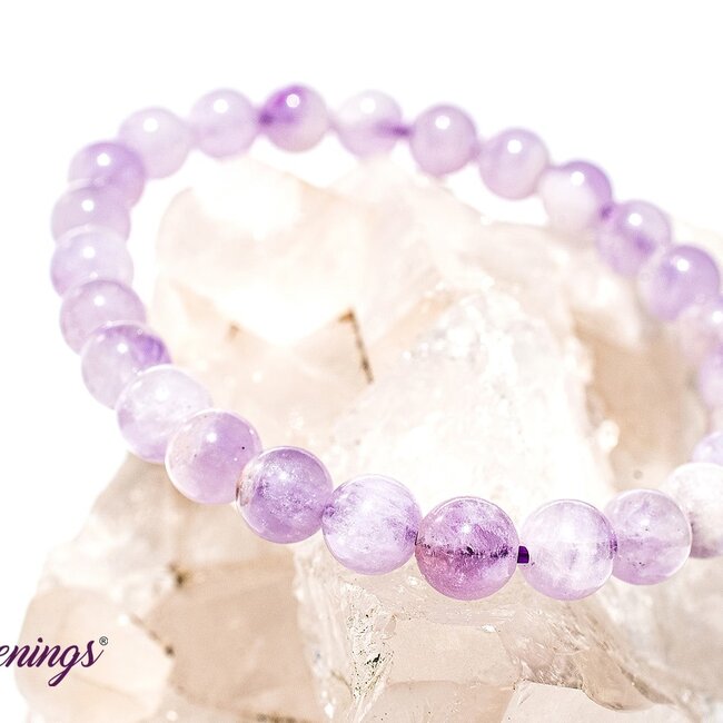 Lilac (Light) Amethyst Bracelets - 7-8mm
