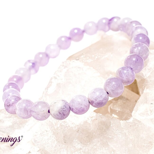 Lilac (Light) Amethyst Bracelets - 7-8mm