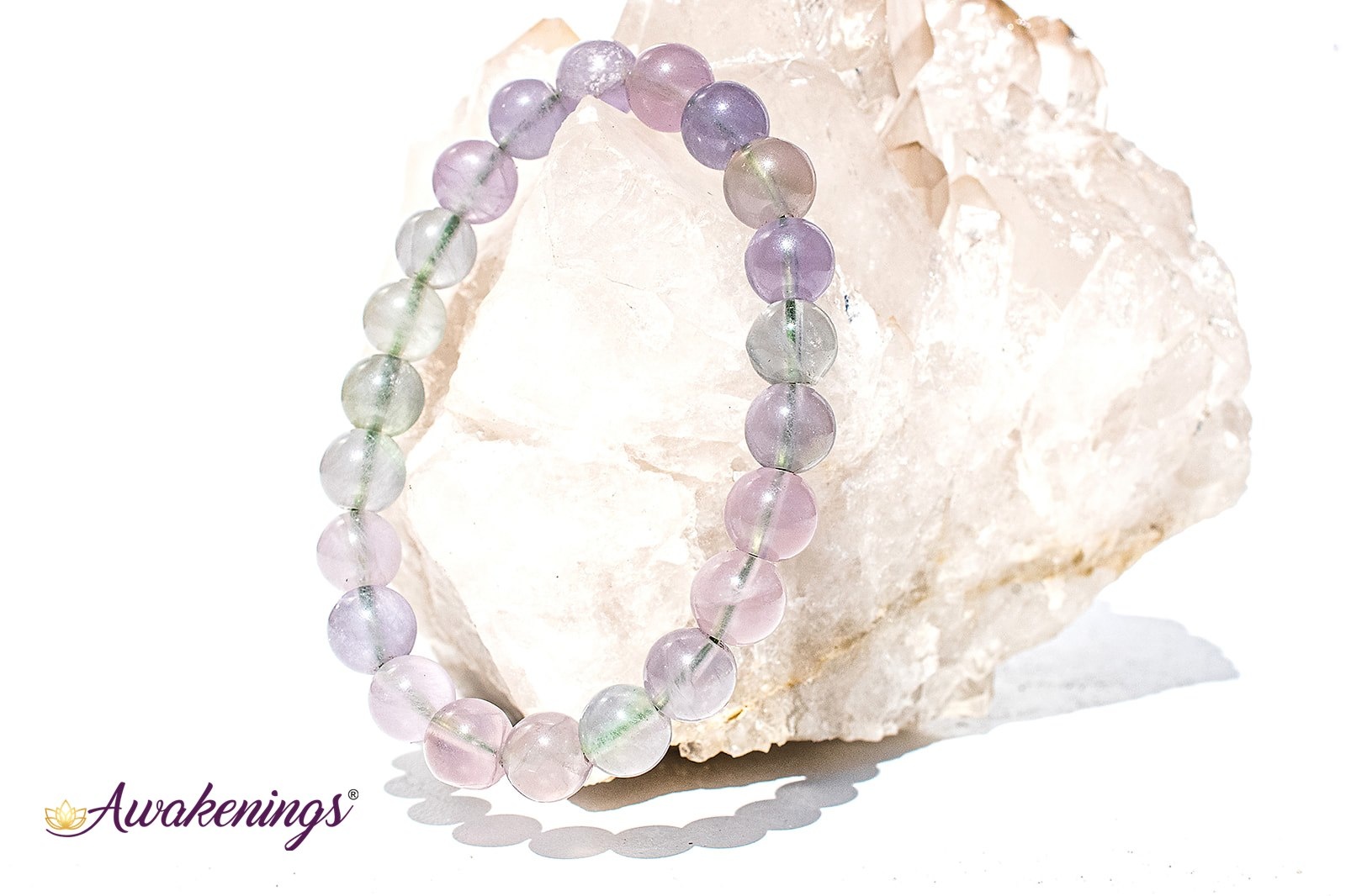 Peace & Tranquility Bracelet (8mm Beads) Large - 7.5