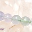 Lavender Rainbow Fluorite Bracelet-8mm