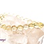Lemon Yellow Quartz (AAA Grade) Bracelets - 8mm