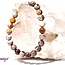 Laguna Lace Agate Bracelets - 8mm