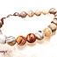 Laguna Lace Agate Bracelets - 8mm