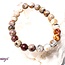 Laguna Lace Agate Bracelets - 8mm