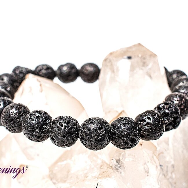 Lava Stone Bracelets - 8mm