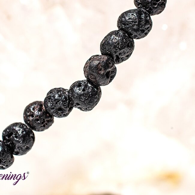 Lava Stone Bracelets - 4mm Mini