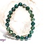 Moss Agate Bracelet- 8mm