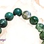 Moss Agate Bracelet- 8mm