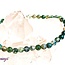 Moss Agate Bracelets - 4mm