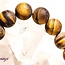 Gold Tigers Eye (Matte) Bracelet - 8mm