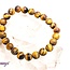 Gold Tigers Eye (Matte) Bracelet - 8mm