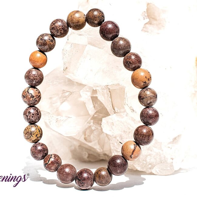 Mexican Agate Bracelets - 8mm