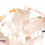 Mixed Pastel Morganite Bracelets - 5-6mm Multi Colored