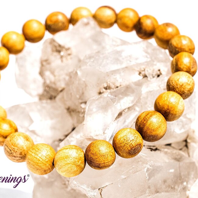 Palo Santo Wood Bracelets - 7 - 8mm Beaded Stretch