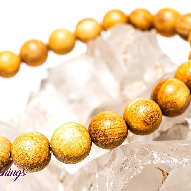 Palo Santo Wood Bracelets - 7 - 8mm Beaded Stretch