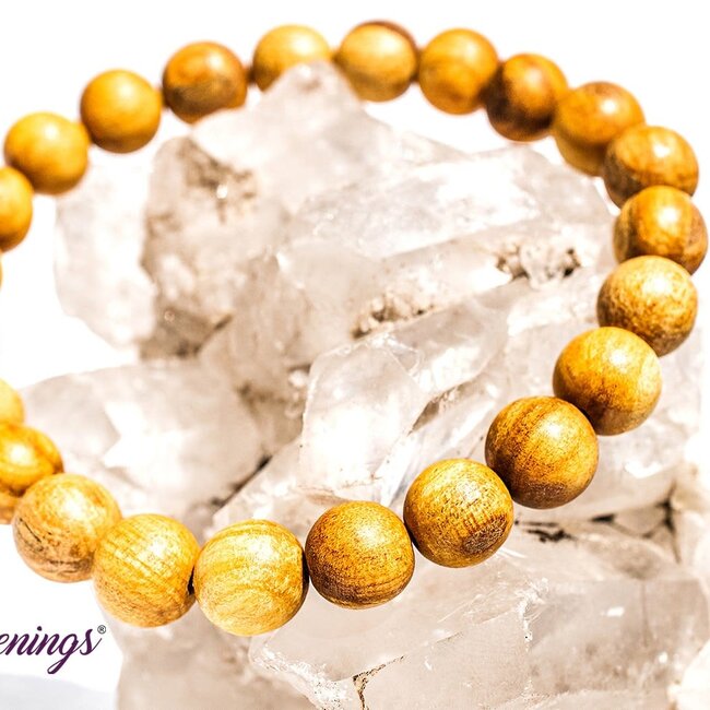 Palo Santo Wood Bracelets - 7 - 8mm Beaded Stretch