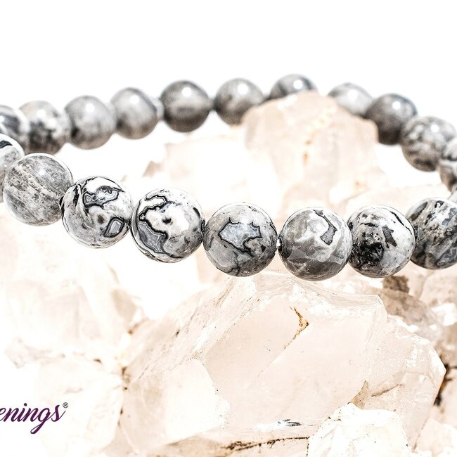 Picasso Jasper Bracelets - 8mm