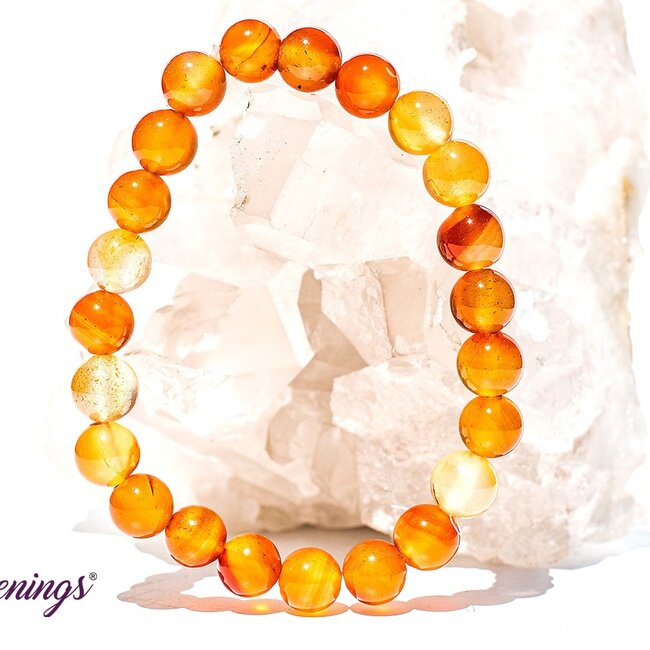 Red Agate Bracelets - 8mm