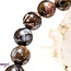Que Sera (Blue Opal Llianite Galaxy Rhyolite Liberite Glaucophane) Bracelets - 8mm