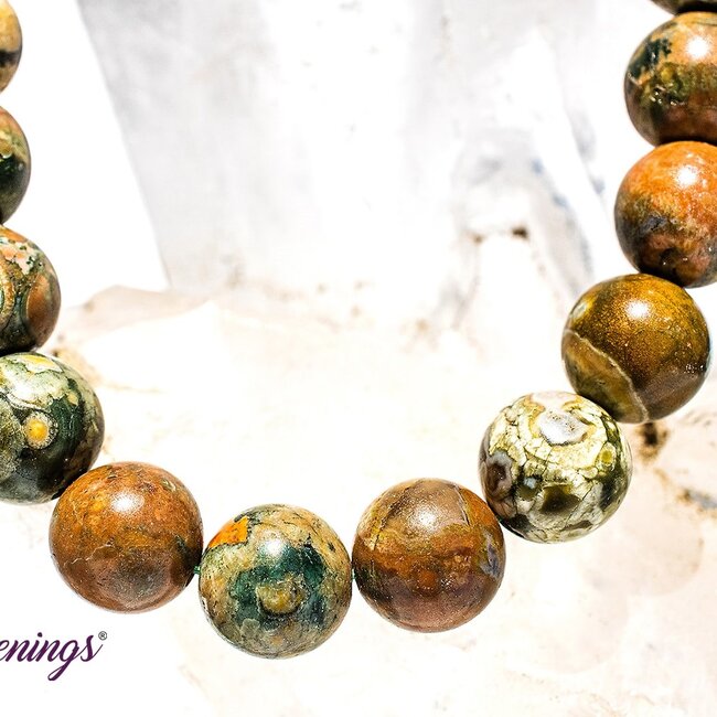 Rhyolite Jasper Bracelets - 8mm