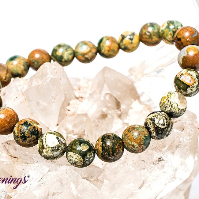 Rhyolite Jasper Bracelets - 8mm