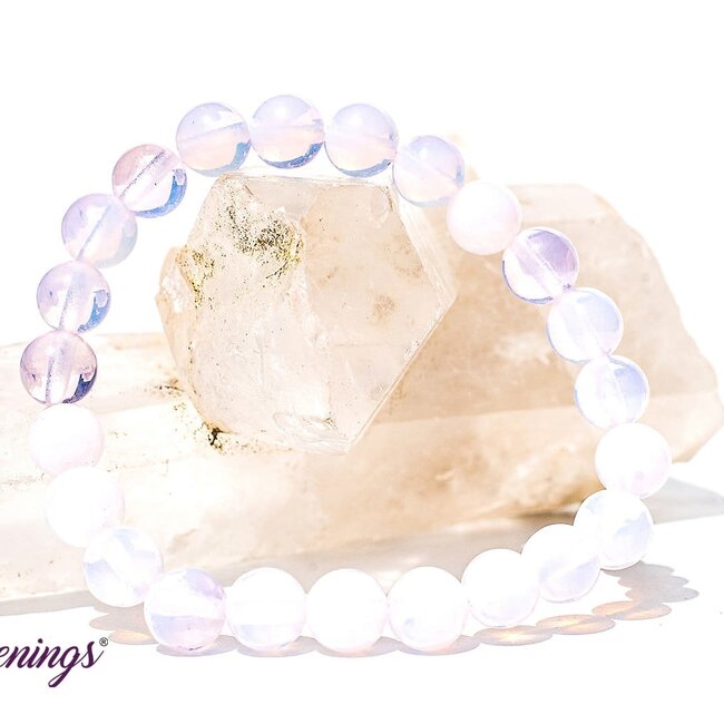 Pink Opalite Bracelets - 8mm