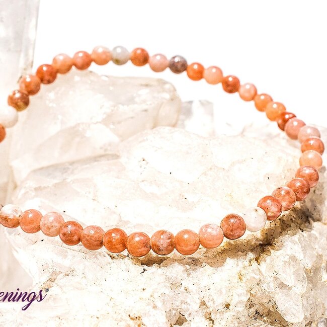 Pink Lepidolite Bracelets - (4-6mm)