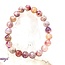 Pink Ruby Red (Rubellite) Tourmaline in Lepidolite (Unicorn Stone) Bracelets - 5 - 7mm